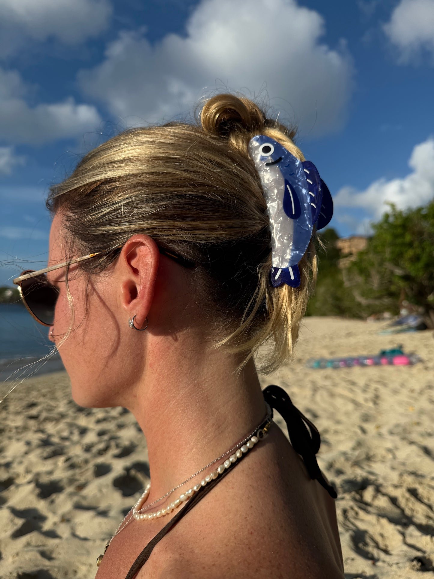 Sardine Hair Claw Clip